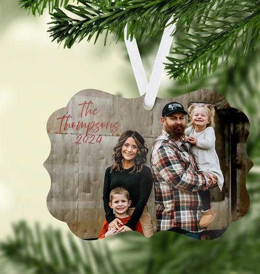 Custom Photo Ornament