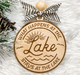 What happens at the lake Ornament